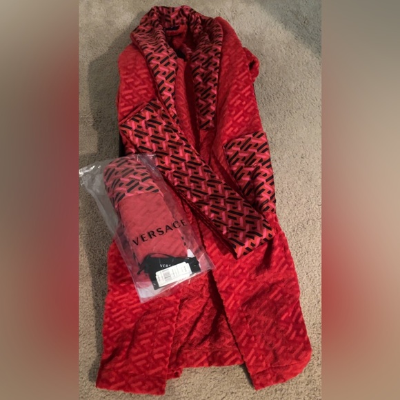 Versace Intimates & Sleepwear Authentic Versace Greca Terry Cloth